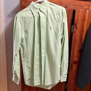 Ralph Lauren Men's Light Green Casual Shirt